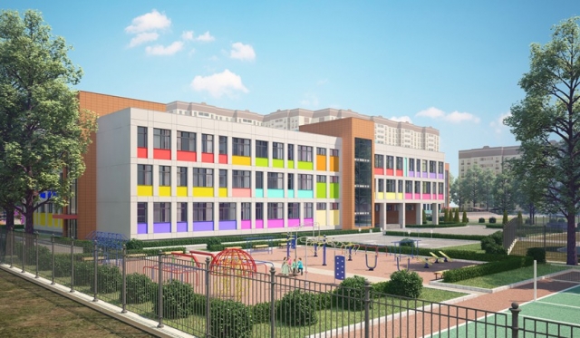Здание будущей школы