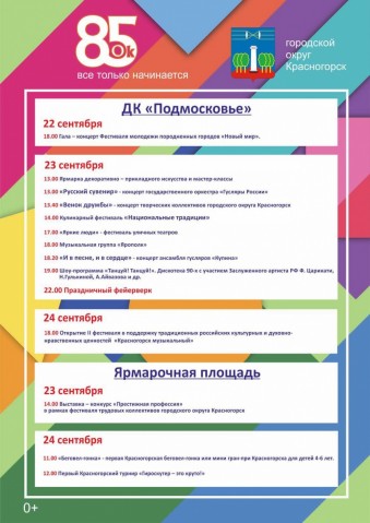 День городского округа Красногорск